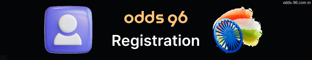 Register and verify your account on the Odds96 website