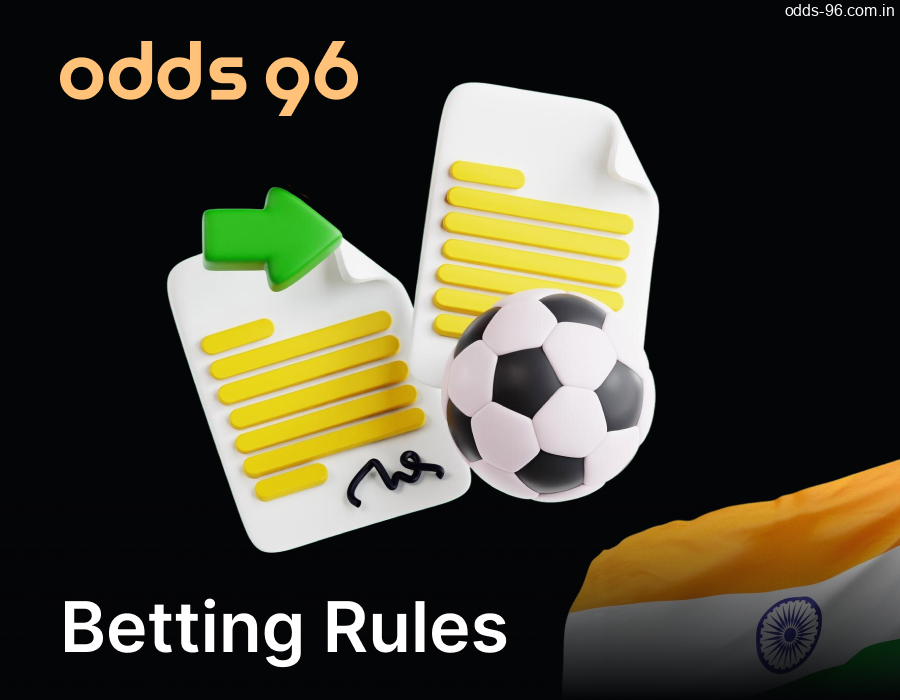 Odds96 betting rules and regulations
