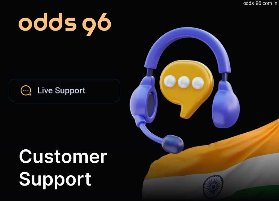 Contact the customer support service at the Odds96 website